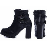 Bota Cano Curto Feminina - 21.004A