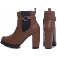 Bota Cano Curto Feminina - 21.000B