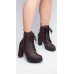 Bota Cano Curto Feminina - 21.005C