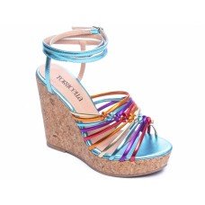 Sandália Anabela Feminina - 200.109A