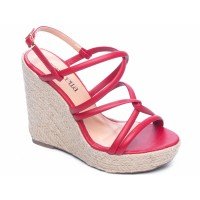 Sandália Anabela Feminina - 200.107A Sandália Anabela Feminina - 200.107A