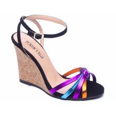 Sandália Anabela Feminina - 99.015A