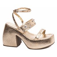 Sandália Anabela Feminina - 443-525B Sandália Anabela Feminina - 443-525B