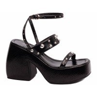 Sandália Anabela Feminina - 443-525A Sandália Anabela Feminina - 443-525A