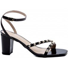 Sandália Salto Bloco Grosso - 4000-80A_AR