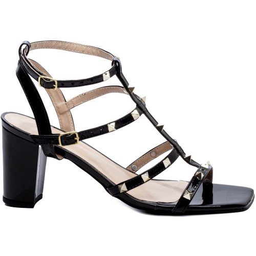 Sandália Salto Bloco Grosso - 4000-25A_AR