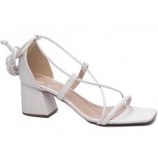 Sandália Salto Bloco Grosso Baixo - 4000-72C_AR