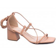 Sandália Salto Bloco Grosso Baixo - 4000-72A_AR