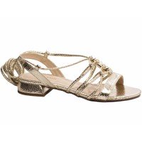 Sandália Feminina Salto Baixo - 54-521A