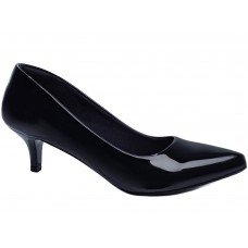 Sapato Scarpin Salto Fino Baixo - 9300-01A_AR