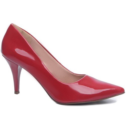 Sapato Scarpin Salto Fino Médio - 8000-02D_AR