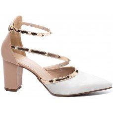 Sapato Scarpin Salto Bloco Grosso - 8000-06A_AR