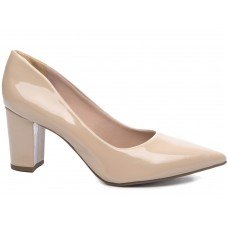 Sapato Scarpin Salto Bloco Grosso - 8000-02H_AR