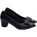 Sapato Scarpin Salto Bloco Grosso Baixo - 7050-01D_AR