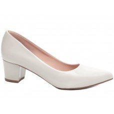 Sapato Scarpin Salto Bloco Grosso Baixo - 7050-01B_AR