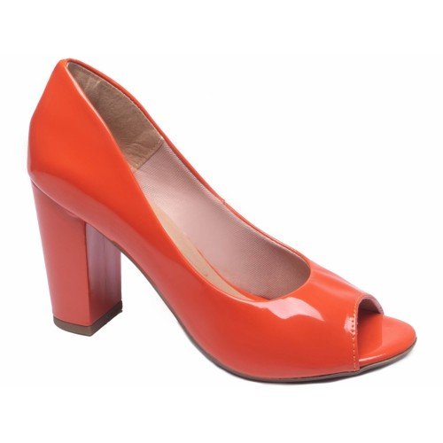 Sapato Peep Toe Feminino - 8000D